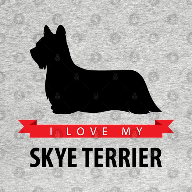 I Love My Skye Terrier by millersye